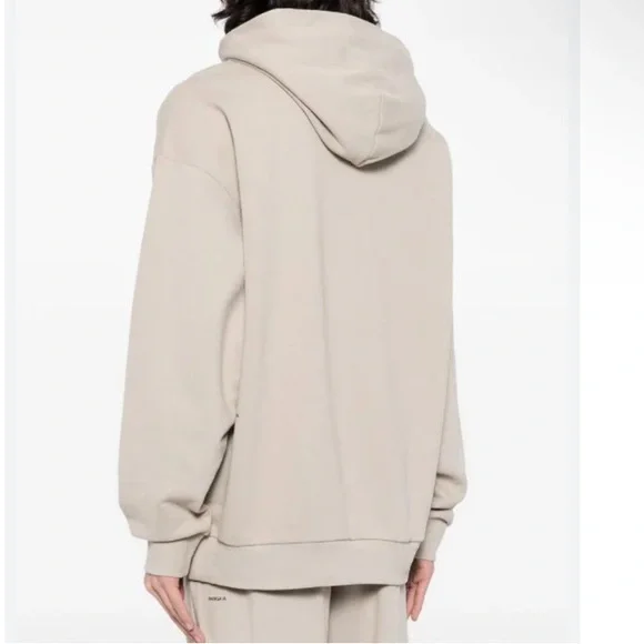 NWT PANGAIA Organic Logo Print Hoodie Sweatshirt L - Picture 3 of 16